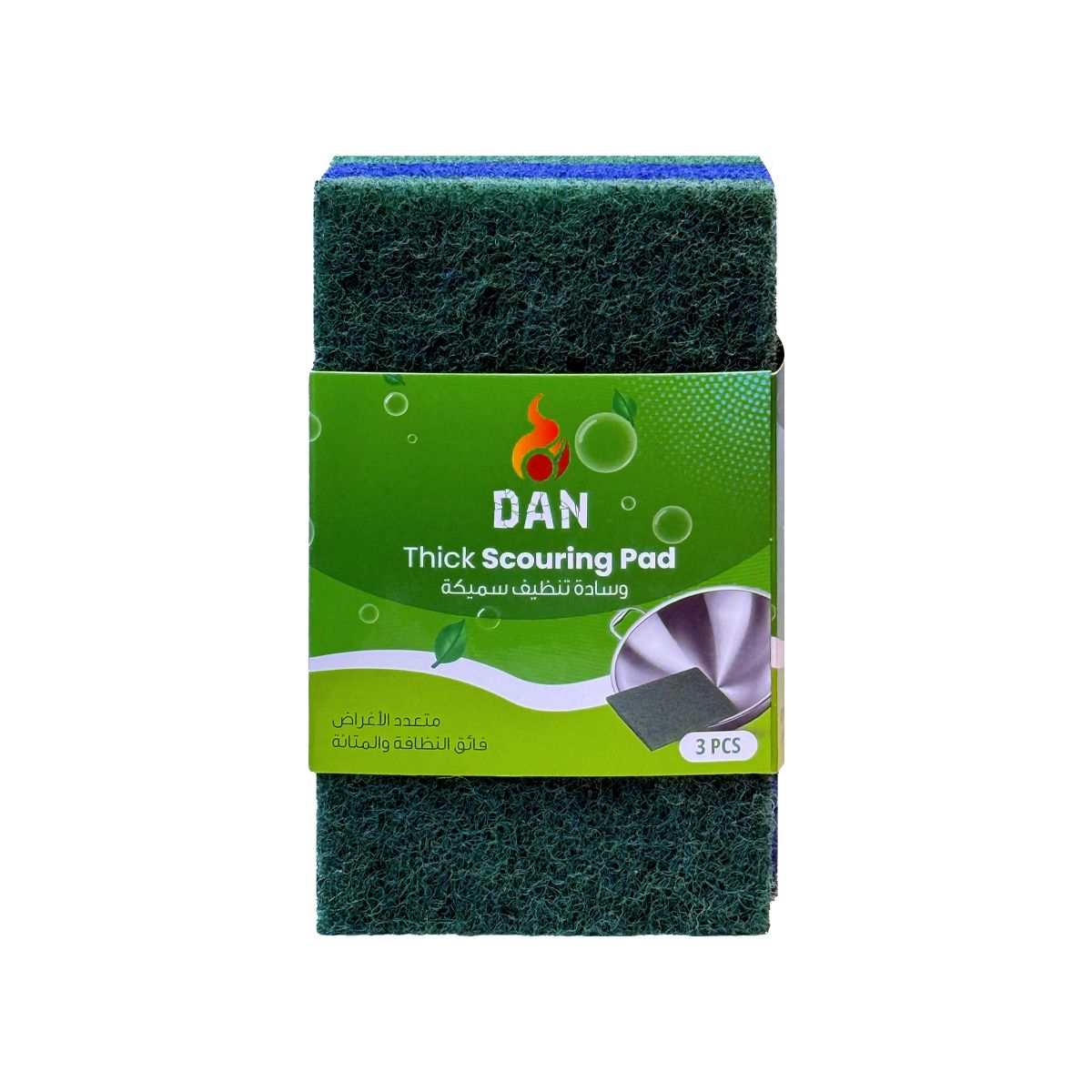 THICK SCOURING PAD -3PCS 